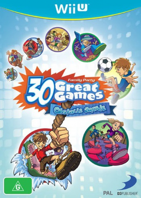 Family Party - 30 Great Games - Obstacle Arcade — box-2D (AU)