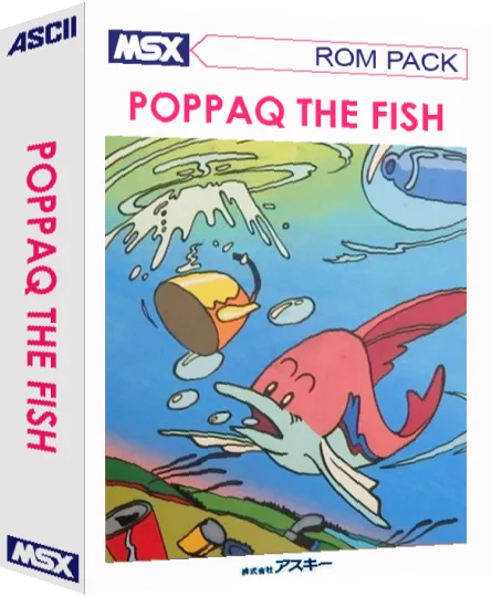 Poppaq the Fish — box-3D (JP)