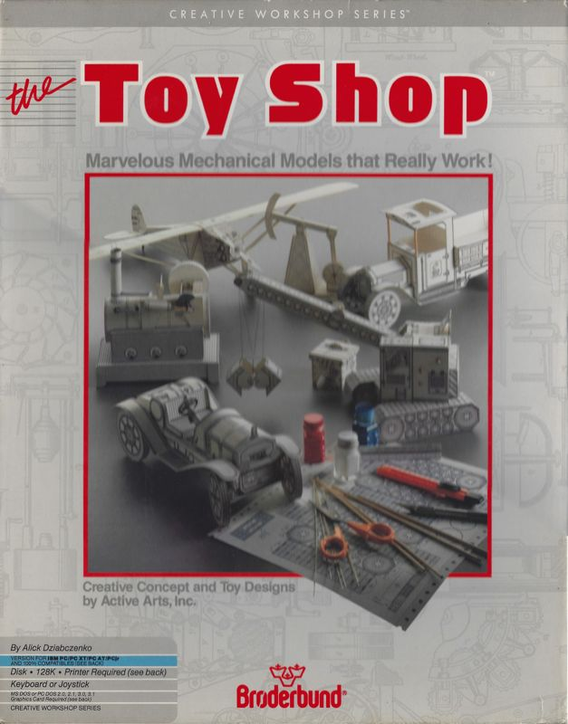 Toy Shop, The box art