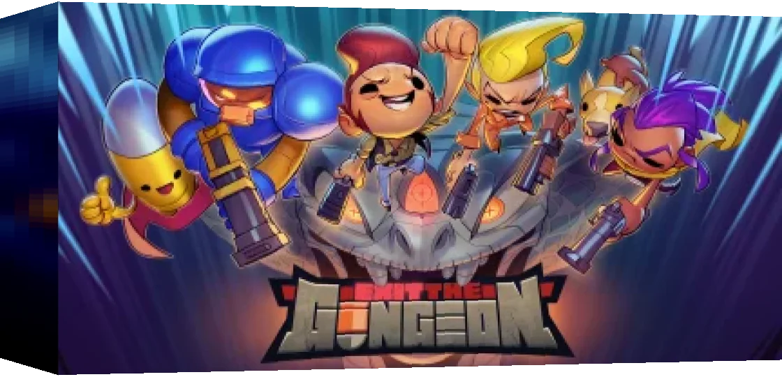 Exit The Gungeon — box-3D (WOR)