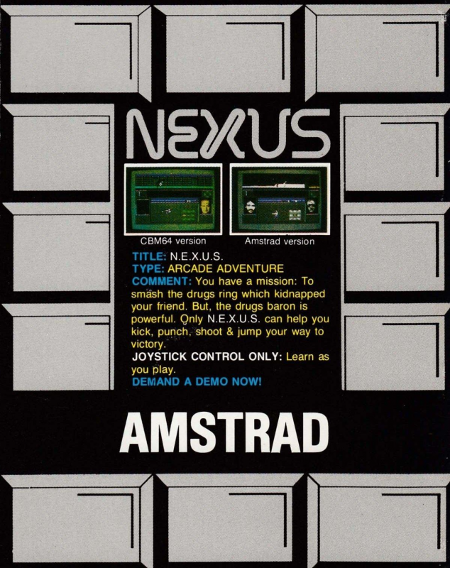 N.E.X.U.S. box art
