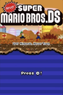 Newer Super Mario Bros DS — sstitle (WOR)