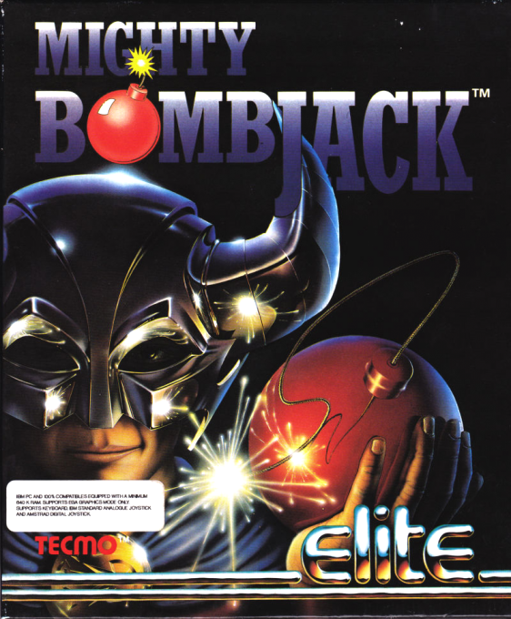 Mighty Bomb Jack box art