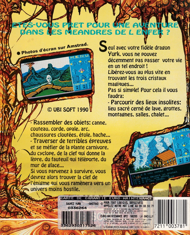 Sauvez Yurk — box-2D-back (FR)