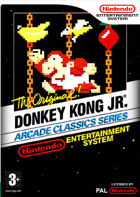 Donkey Kong Jr. — box-2D (EU)