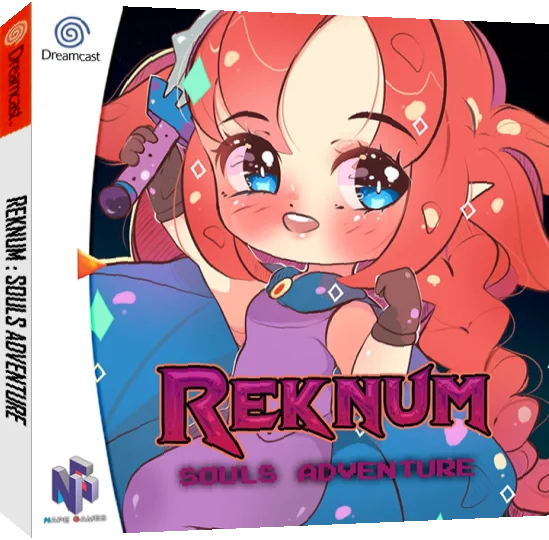 Reknum - Souls Adventure — box-3D (WOR)