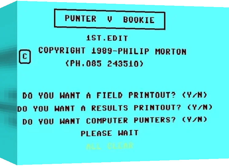 Punter v Bookie — box-3D (WOR)
