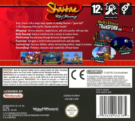 Shantae — box-2D-back (EU)