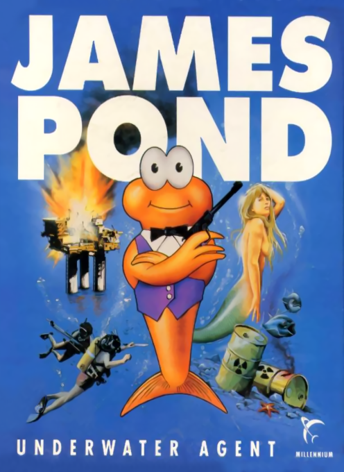 James Pond - Underwater Agent box art