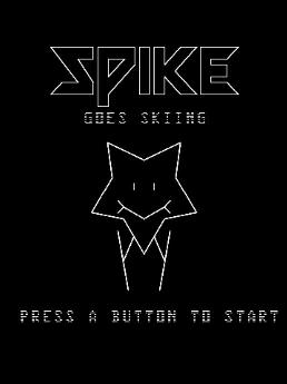 Spike Goes Skiing — sstitle (WOR)