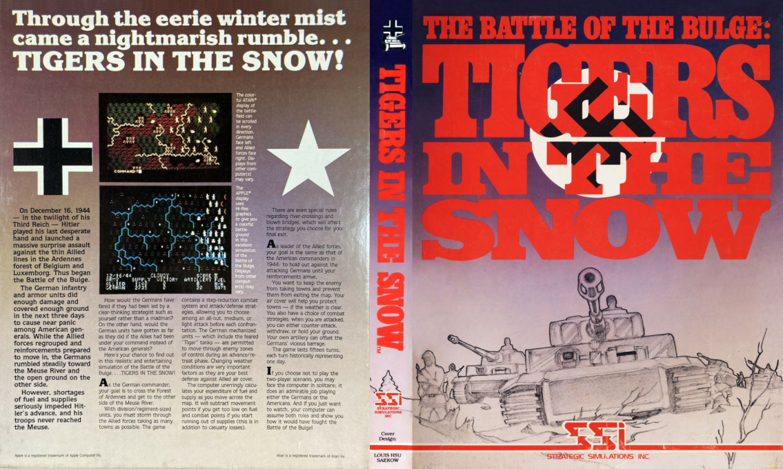 Battle Of The Bulge, The - Tigers In The Snow — box-texture (US)
