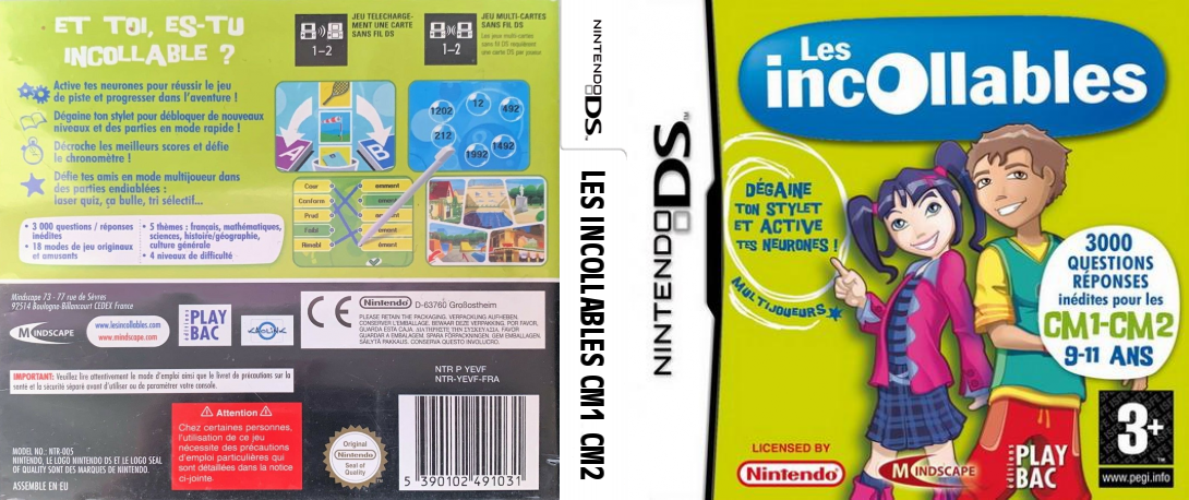 Incollables CM1-CM2, Les — box-texture (FR)