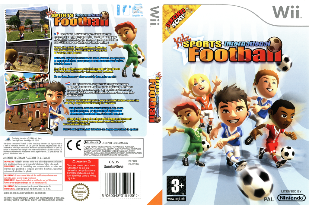 Kidz Sports - International Football — box-texture (FR)