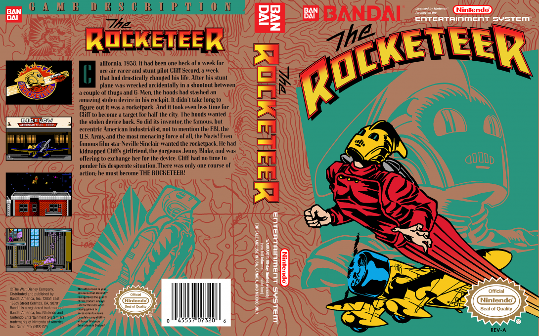 Rocketeer, The — box-texture (US)