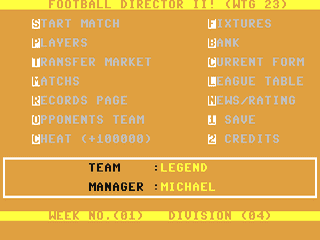 Football Director 2 — ss (WOR)