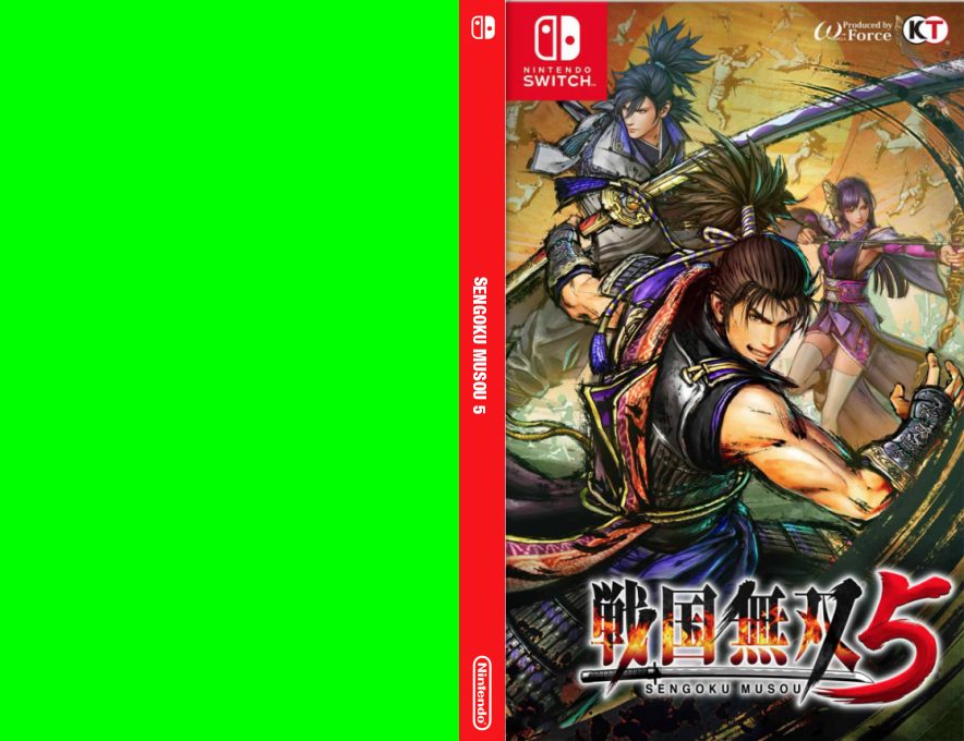 Sengoku Musou 5 — box-texture (JP)