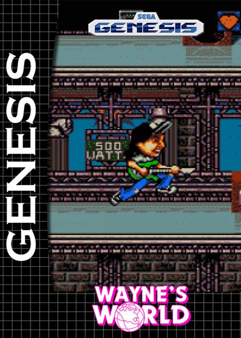 Wayne's World — box-2D (SS)
