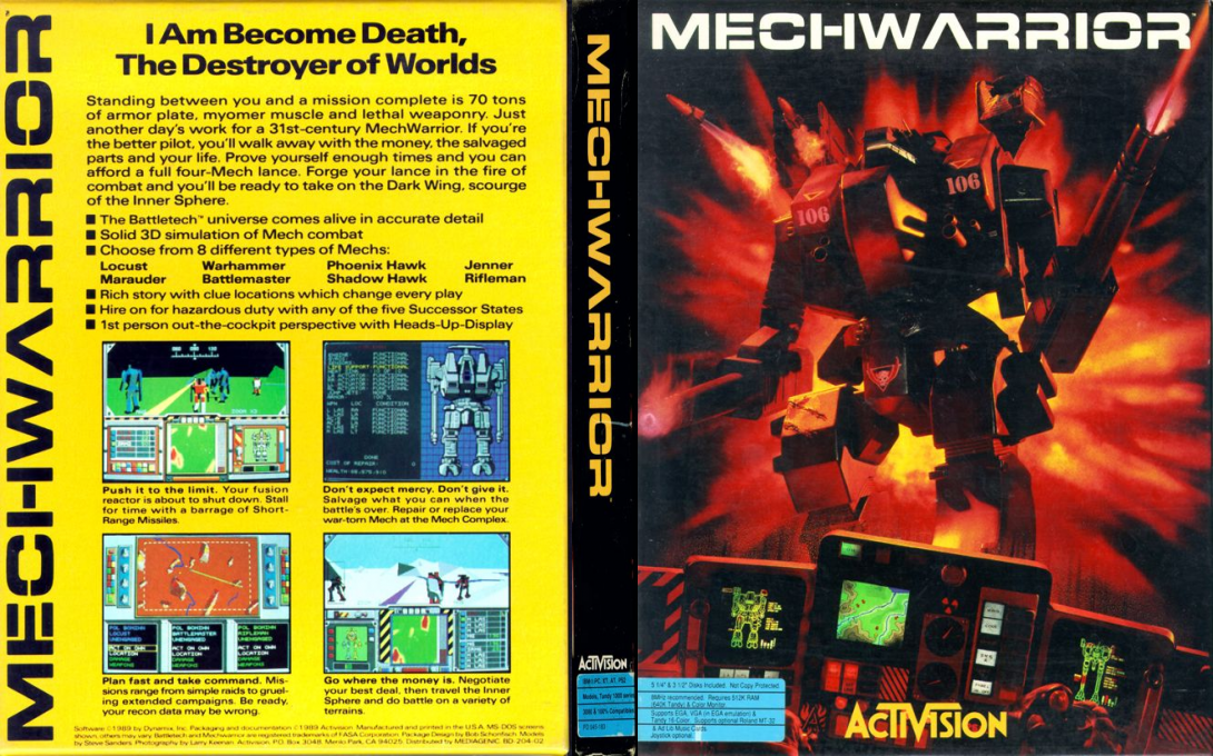 MechWarrior — box-texture (US)