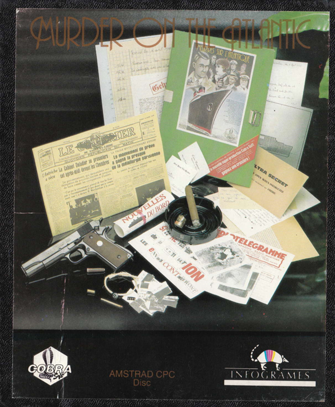 Murder On The Atlantic box art