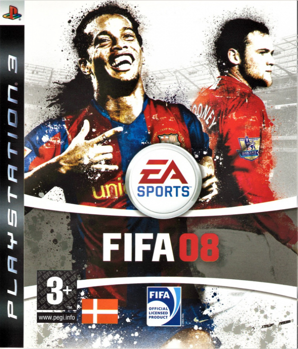 FIFA 08 - World Class Soccer — box-2D (DK)