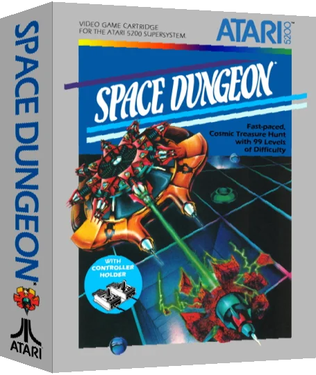 Space Dungeon — box-3D (US)