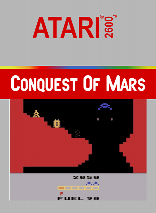 Conquest Of Mars — box-2D (SS)