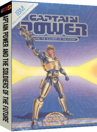 Captain Power And The Soldiers Of The Future — box-3D (US)
