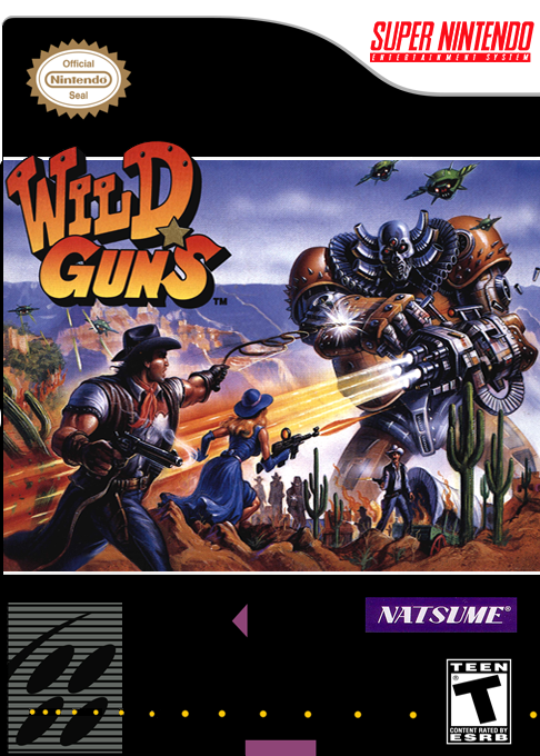 Wild Guns box art