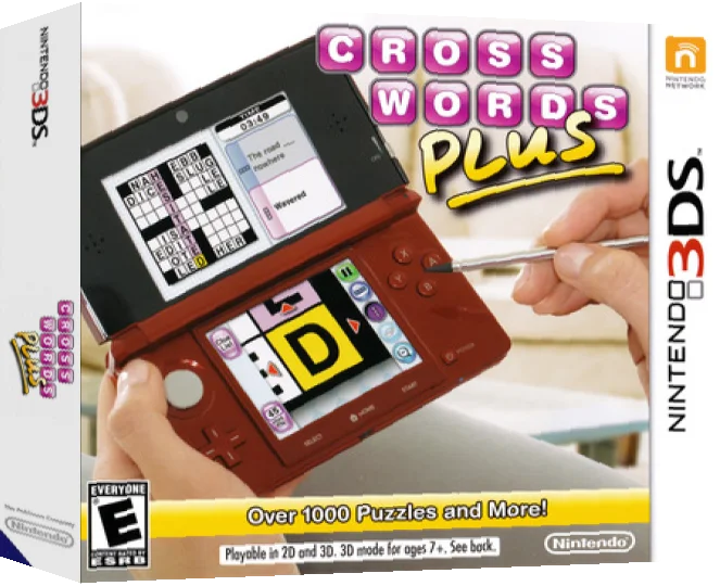 Crosswords Plus — box-3D (US)