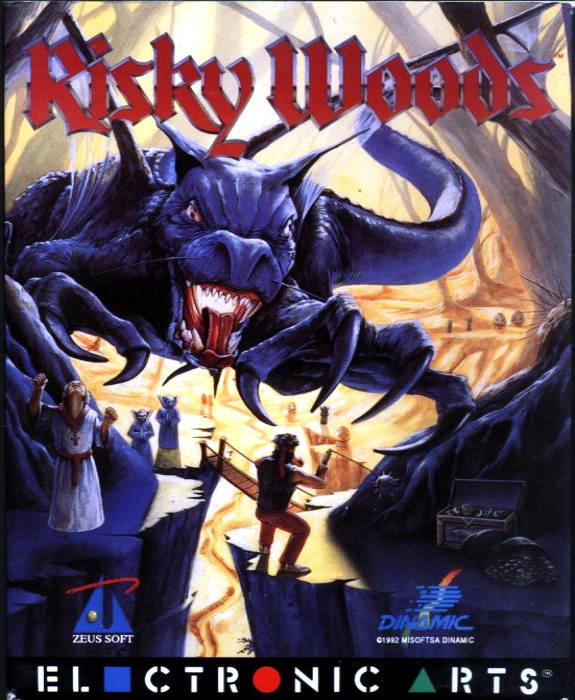 Risky Woods box art