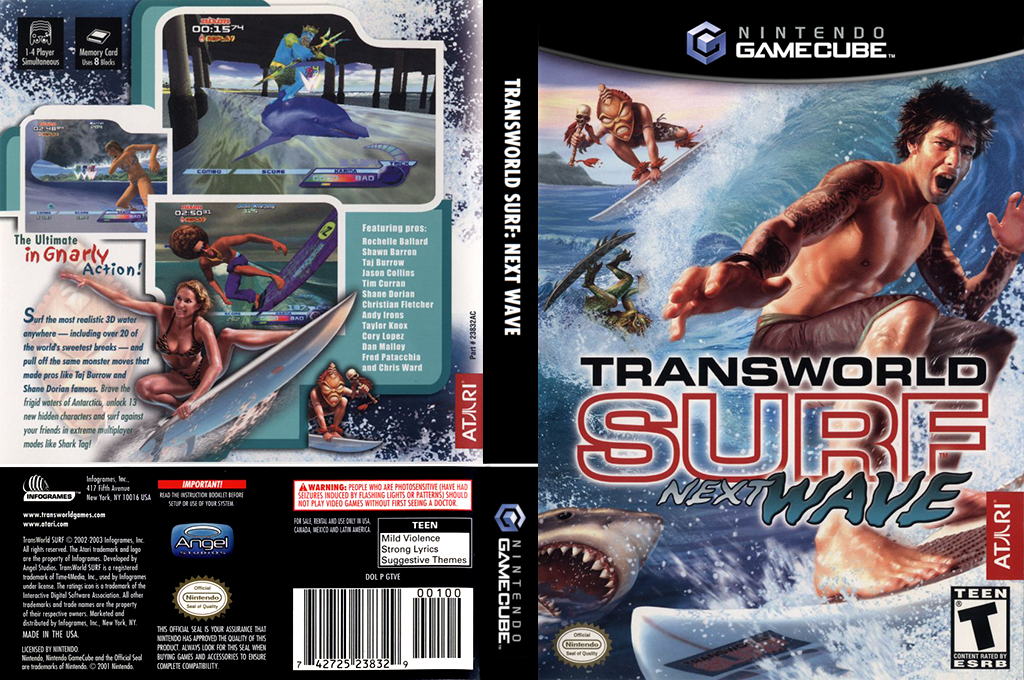 Transworld Surf - Next Wave — box-texture (US)