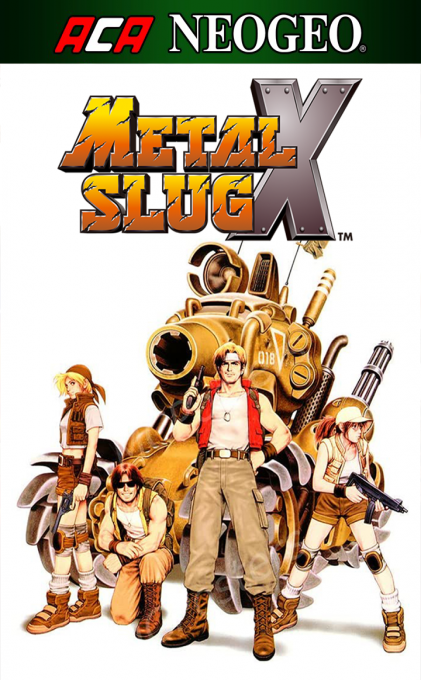 Aca Neogeo Metal Slug X box art