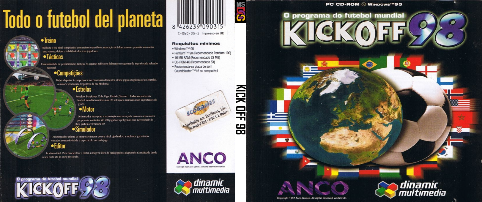 Kick Off 98 — box-texture (CUS)