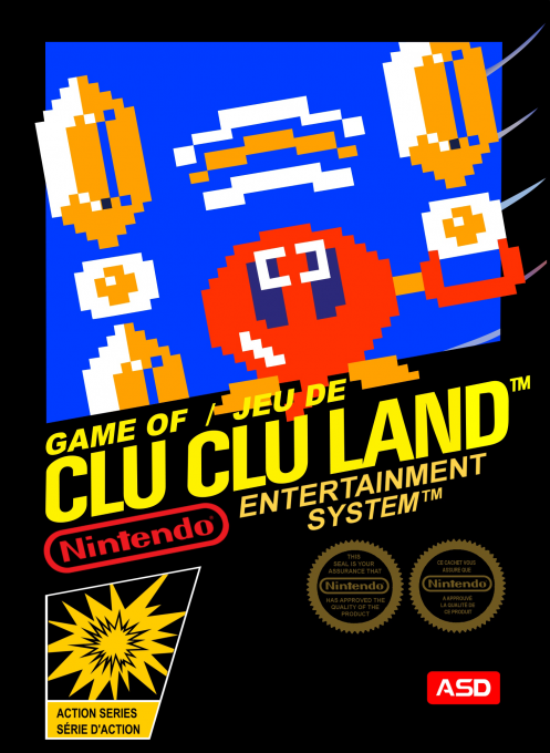Clu Clu Land — box-2D (FR)