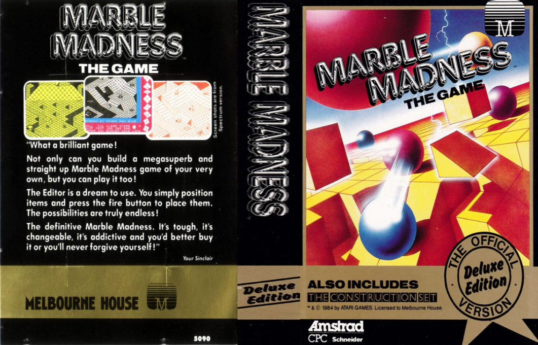 Marble Madness Deluxe Edition — box-texture (EU)