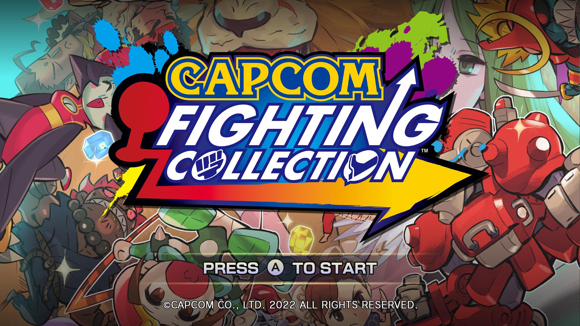 Capcom Fighting Collection — sstitle (WOR)