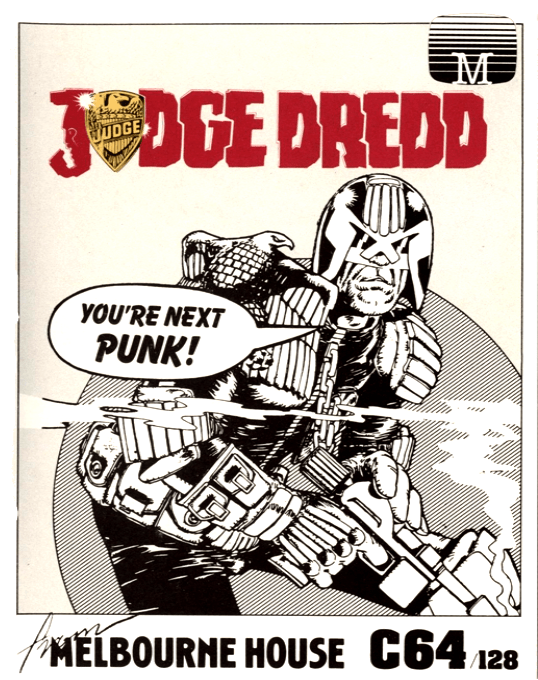 Judge Dredd box art
