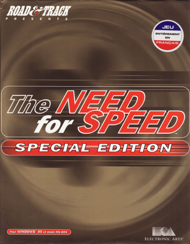 The Need for Speed: Special Edition — box-2D (FR)