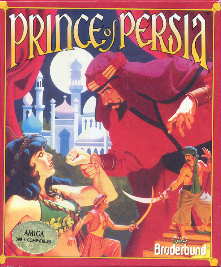 Prince of Persia — box-2D (EU)