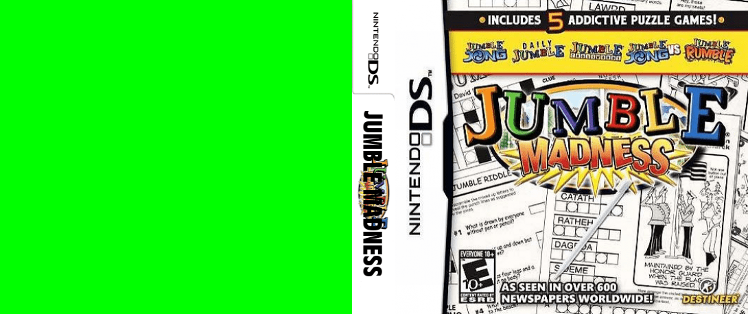 Jumble Madness — box-texture (US)
