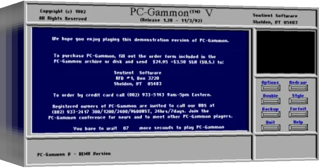 PC-Gammon — box-3D (WOR)