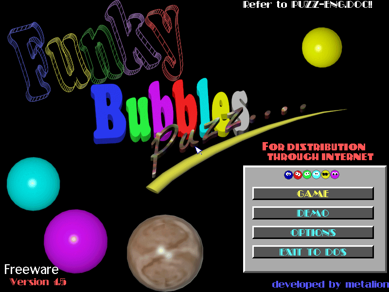 Funky Bubble Puzz box art