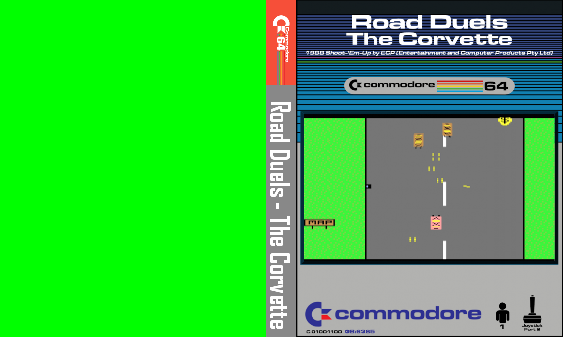 Road Duels : The Corvette — box-texture (CUS)