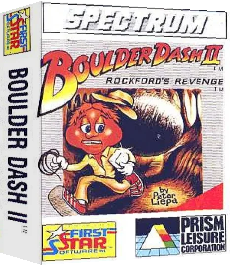 Boulder Dash 2 - Rockford's Revenge — box-3D (EU)
