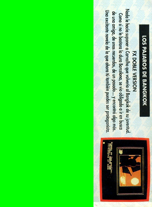 Pajaros De Bangkok, Los — box-2D-back (WOR)