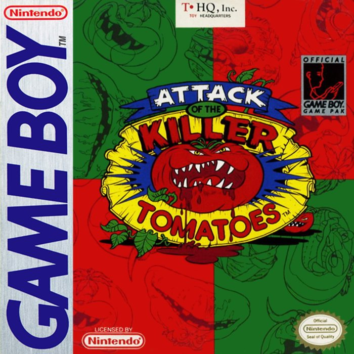 Attack Of The Killer Tomatoes box art