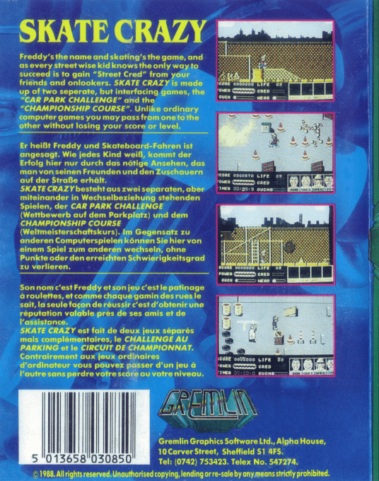 Skate Crazy — box-2D-back (EU)