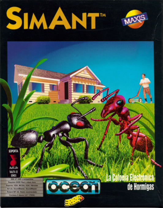 Simant - The Electronic Ant Colony — box-2D (SP)