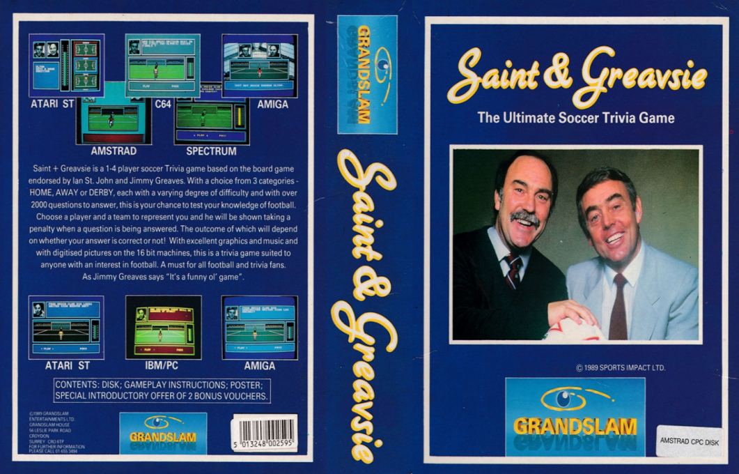 Saint And Greavsie — box-texture (EU)