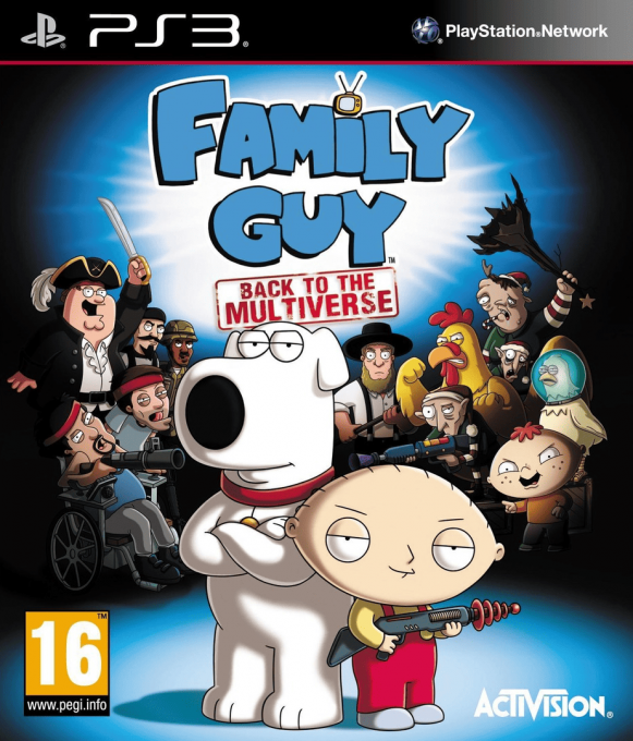 Family Guy - Back to the Multiverse — box-2D (EU)